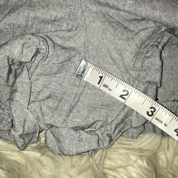 Loft Petites Flat Front Trouser Shorts Ruffle - Picture 6 of 8